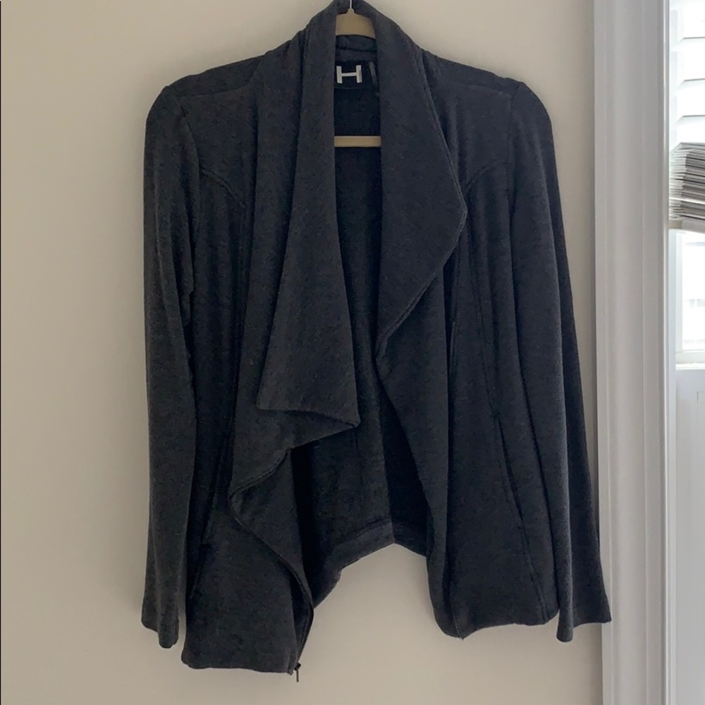 Halogen draped jacket